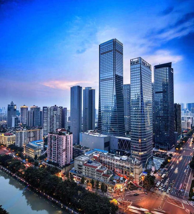 Tianfu In Service Apartement Chengdú Exterior foto